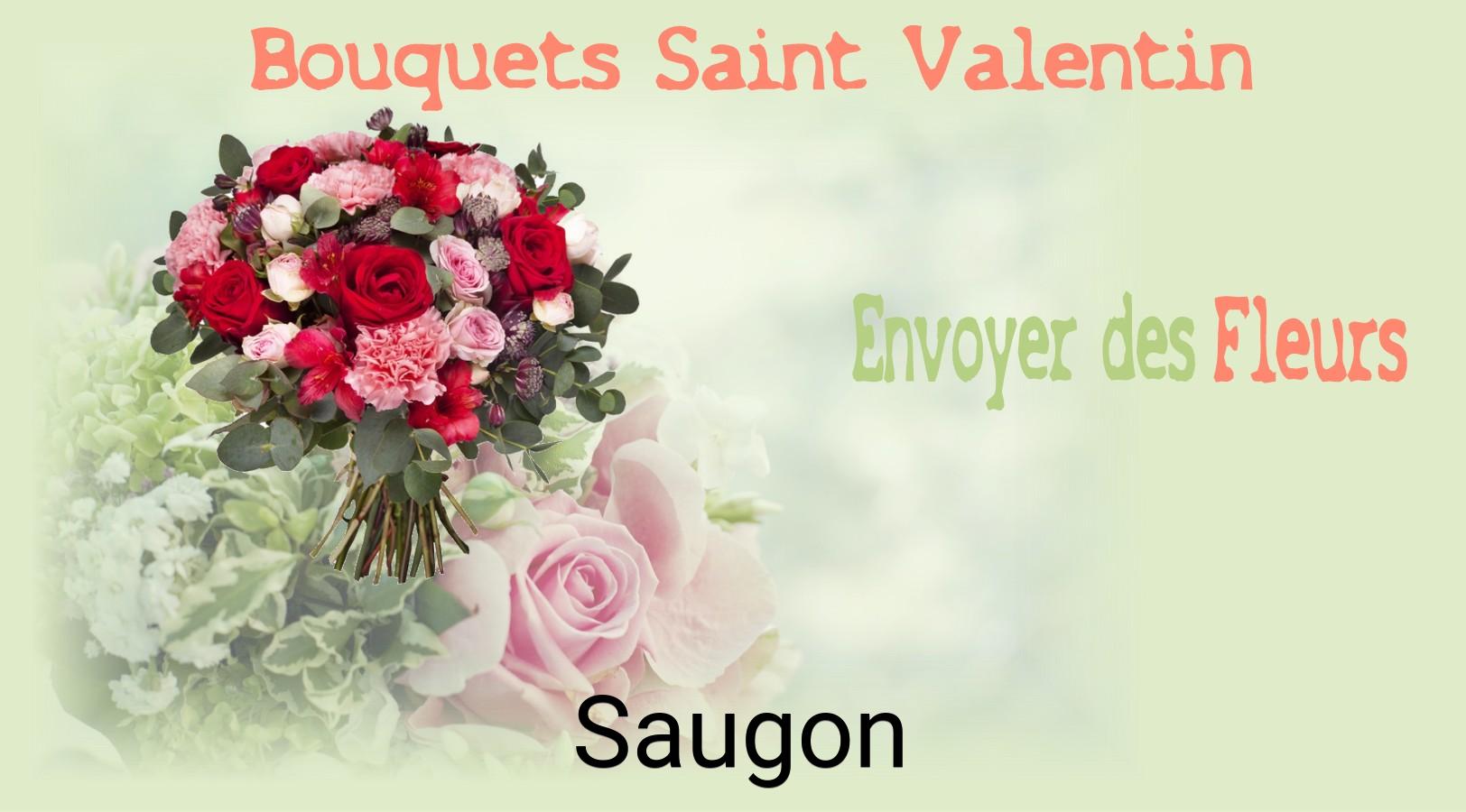 Roses de Saint-Valentin livrées à Saugon