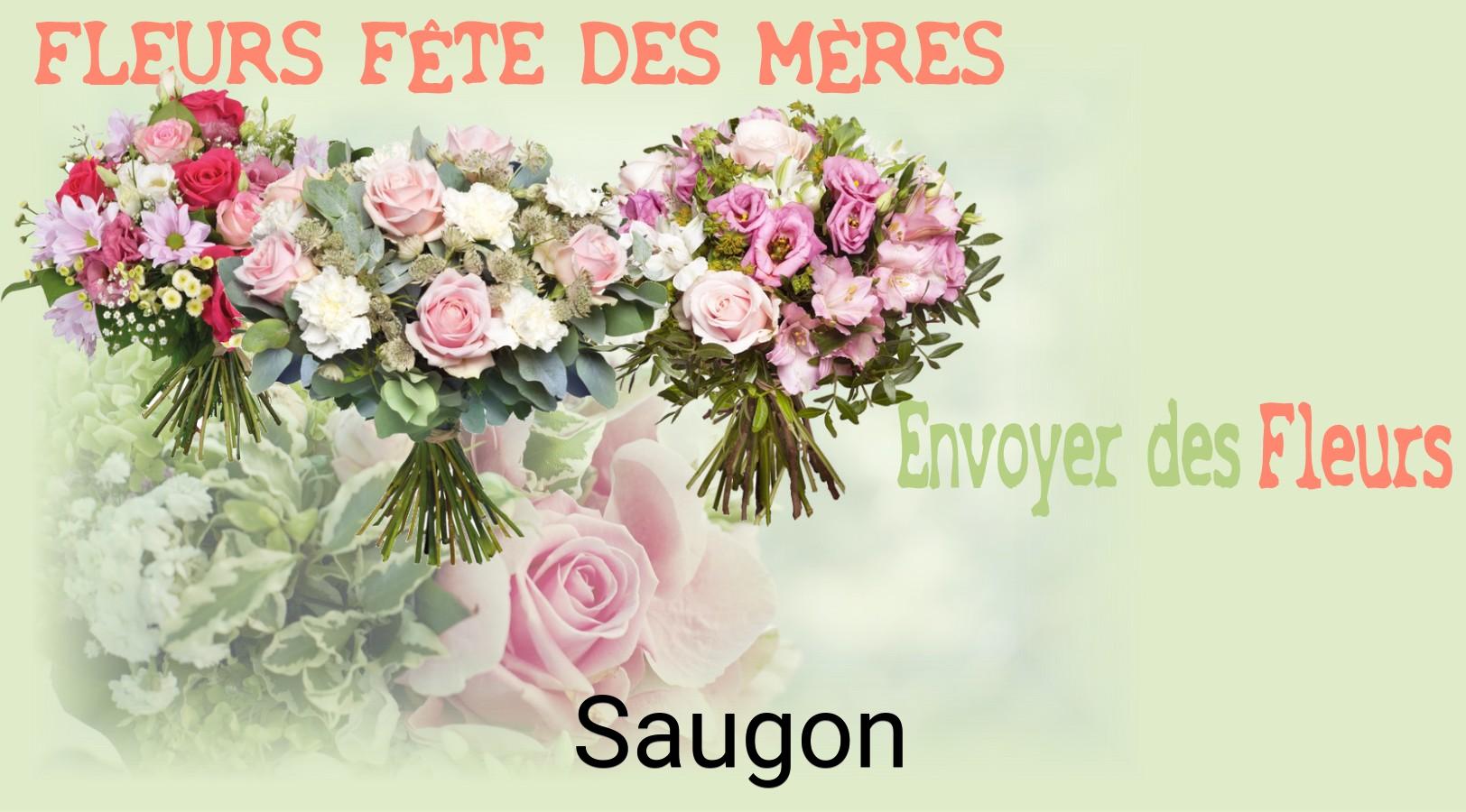 Bouquet de Fête des Mères livré à Saugon